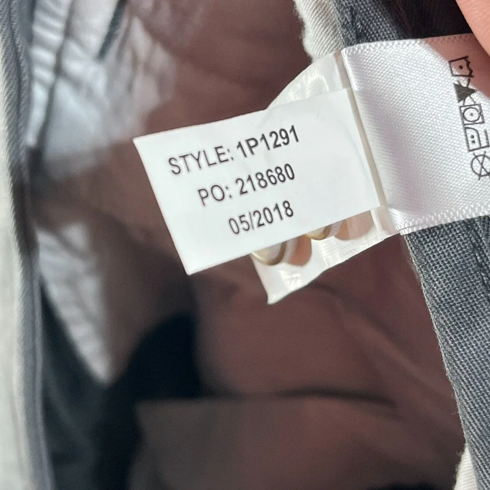 Vineyard Vines Pants Men's Size 30x32 Breaker Pant Straight Leg Gray Chino Pants - Picture 11 of 15